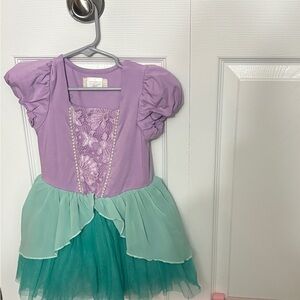 Adorable Lavender and Mint Ariel Kids Dress